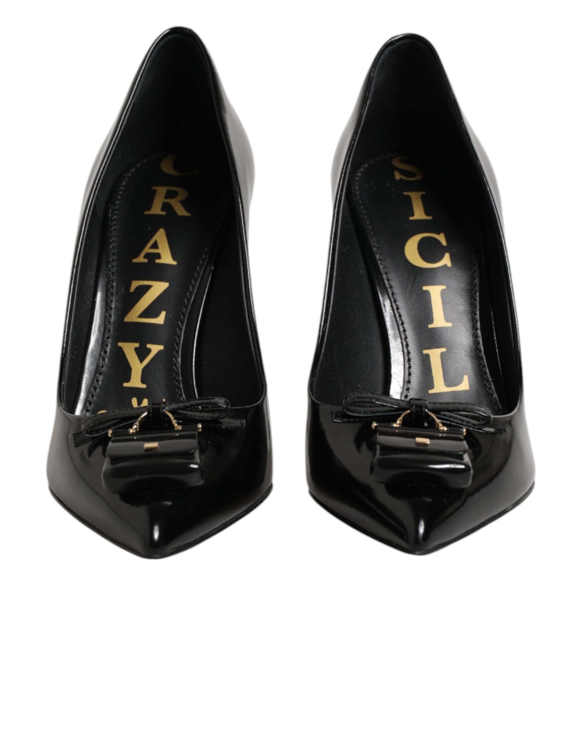 Zapatos de Tacón Dolce & Gabbana Negros con Adornos