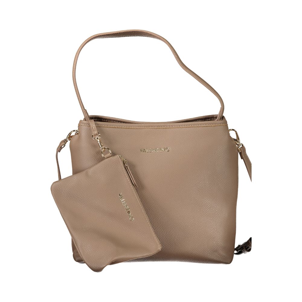 Mario Valentino Brown Polyethylene Women Handbag