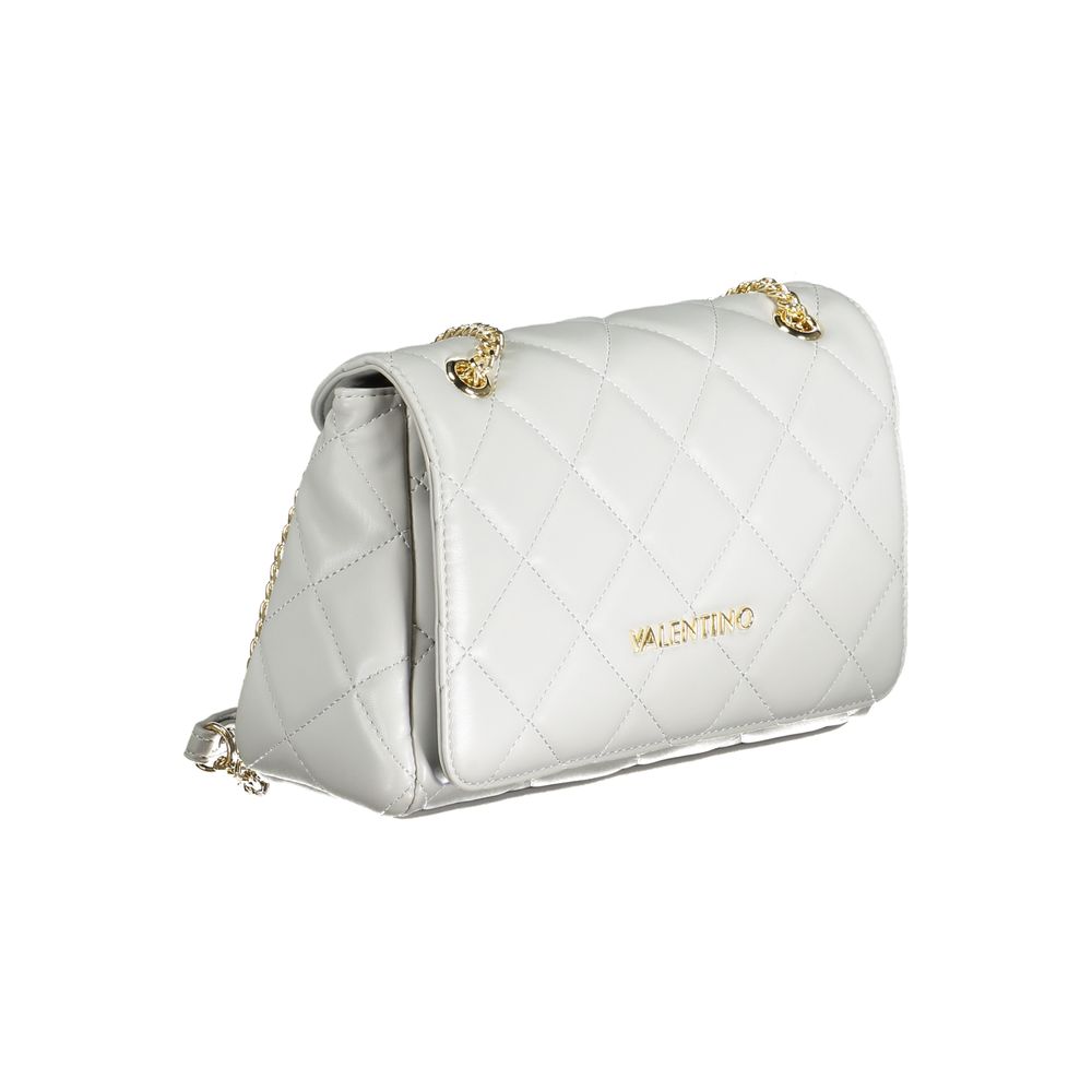 Mario Valentino Gray Polyethylene Handbag