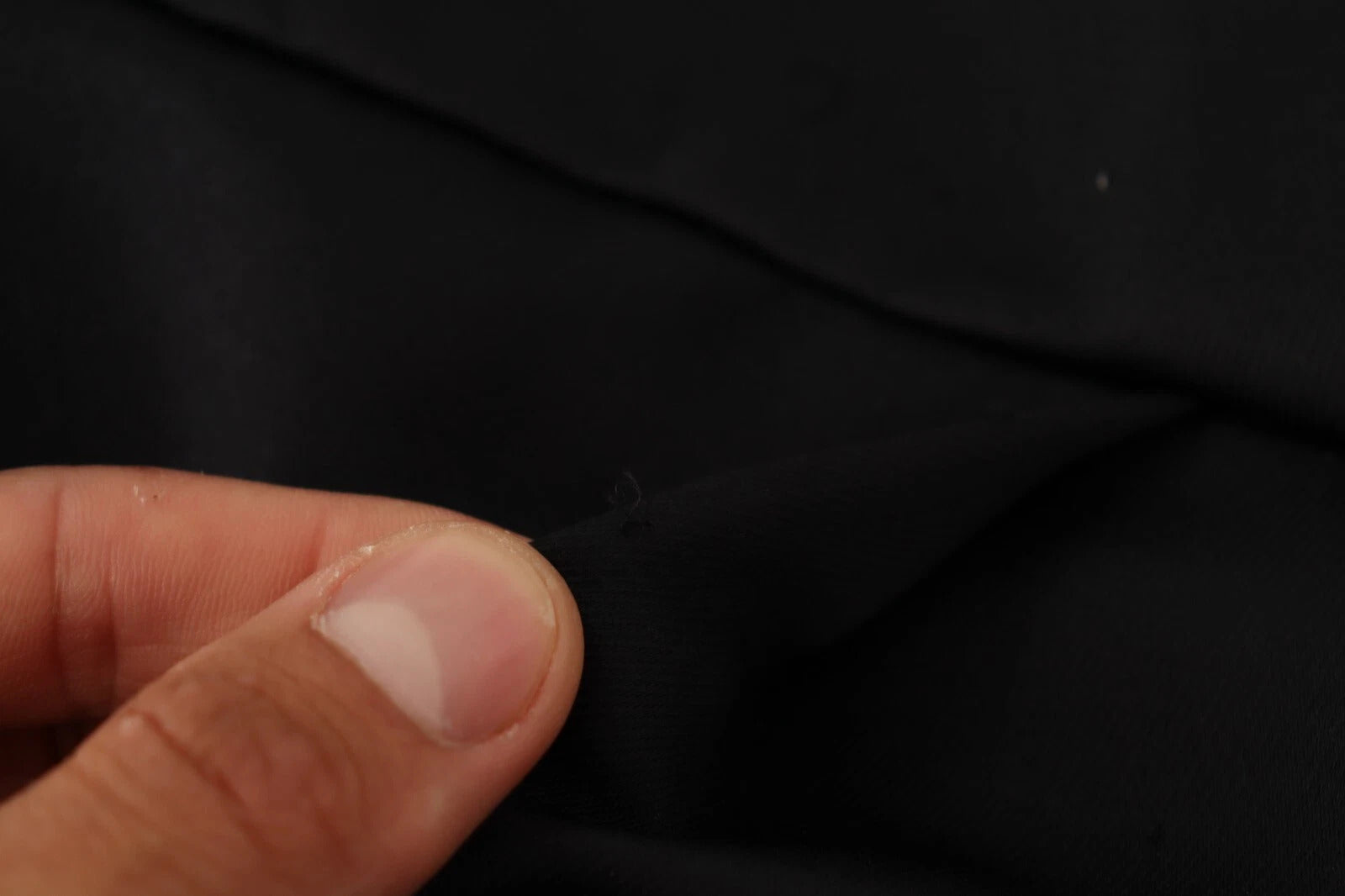 Cédric Charlier Black Sleeveless Pleated Aline Knee Length Dress