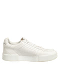 Zapatillas bajas Dolce & Gabbana MIAMI de cuero blanco