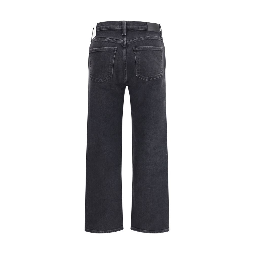 Citizens of Humanity Blue Cotton Straight-Leg Jeans