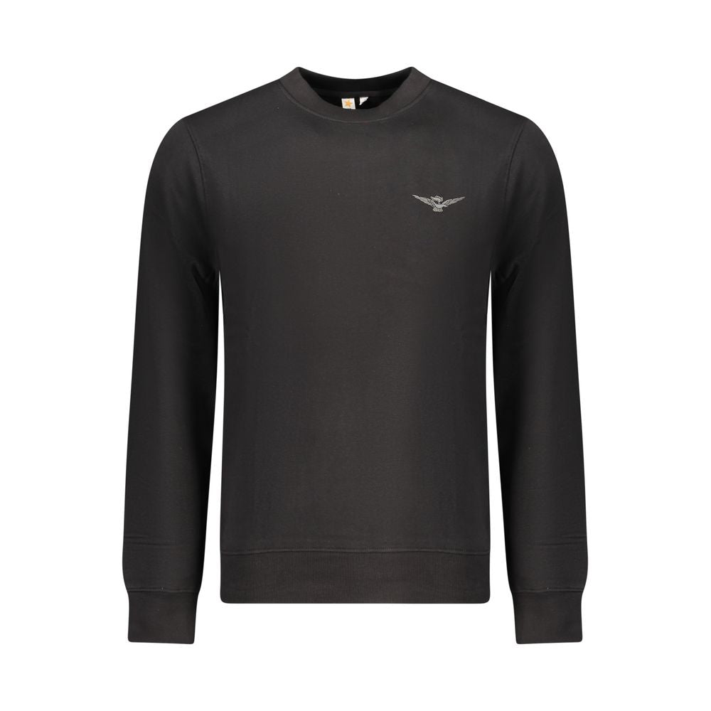 Accademia Militare Black Cotton Sweatshirt