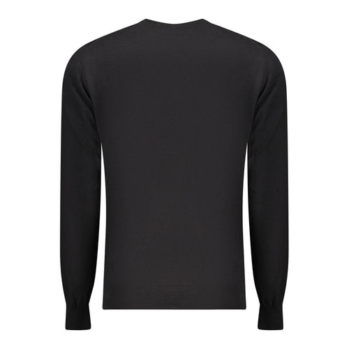 Accademia Militare Black Cotton Men Sweater