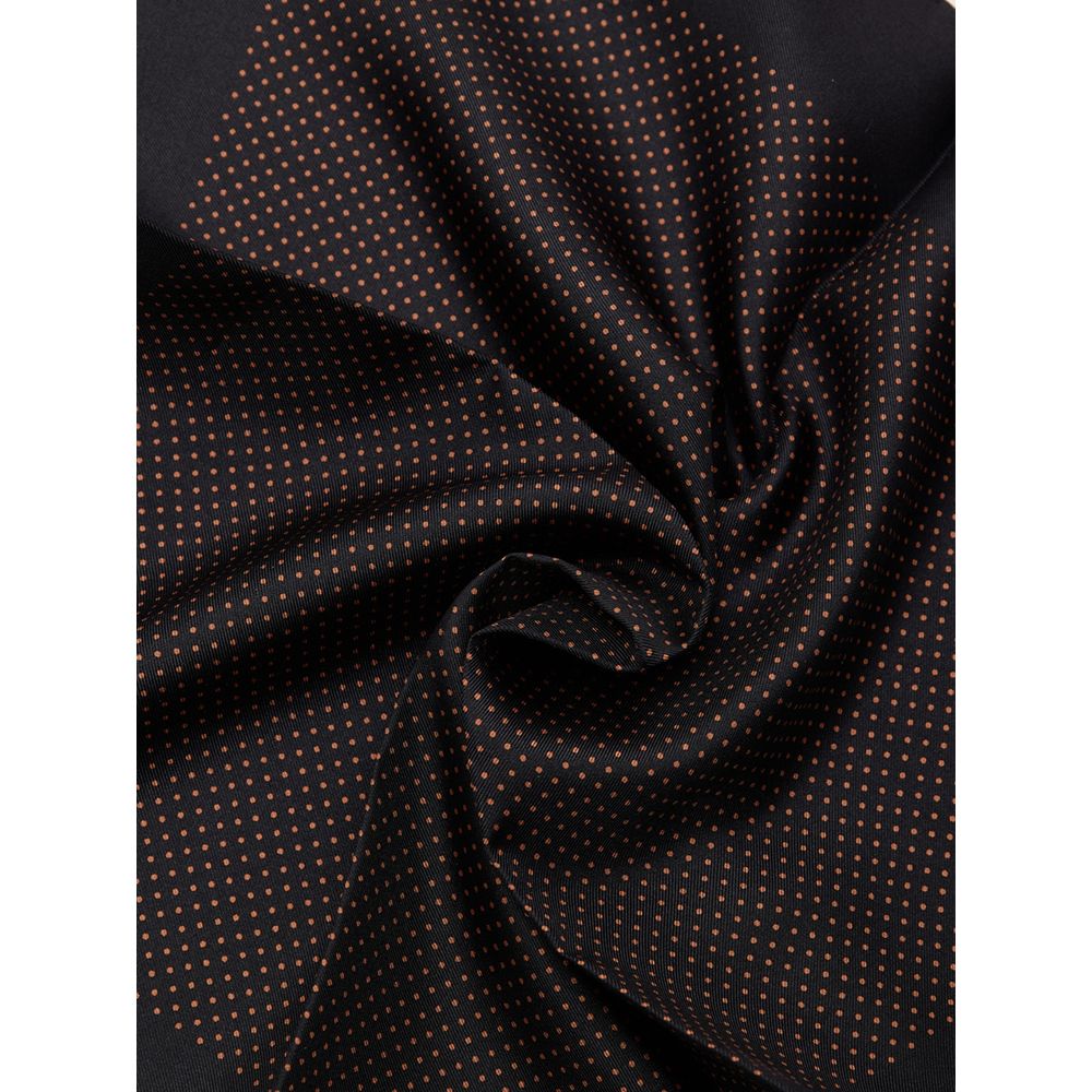 Tom Ford Black Silk Pocket Square