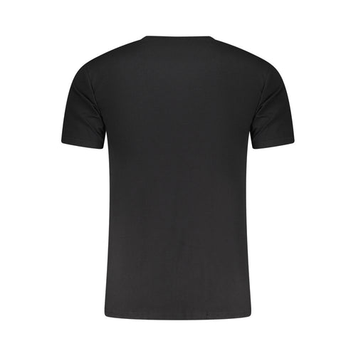 Aeronautica Militare Black Cotton Men Underwear Shirt