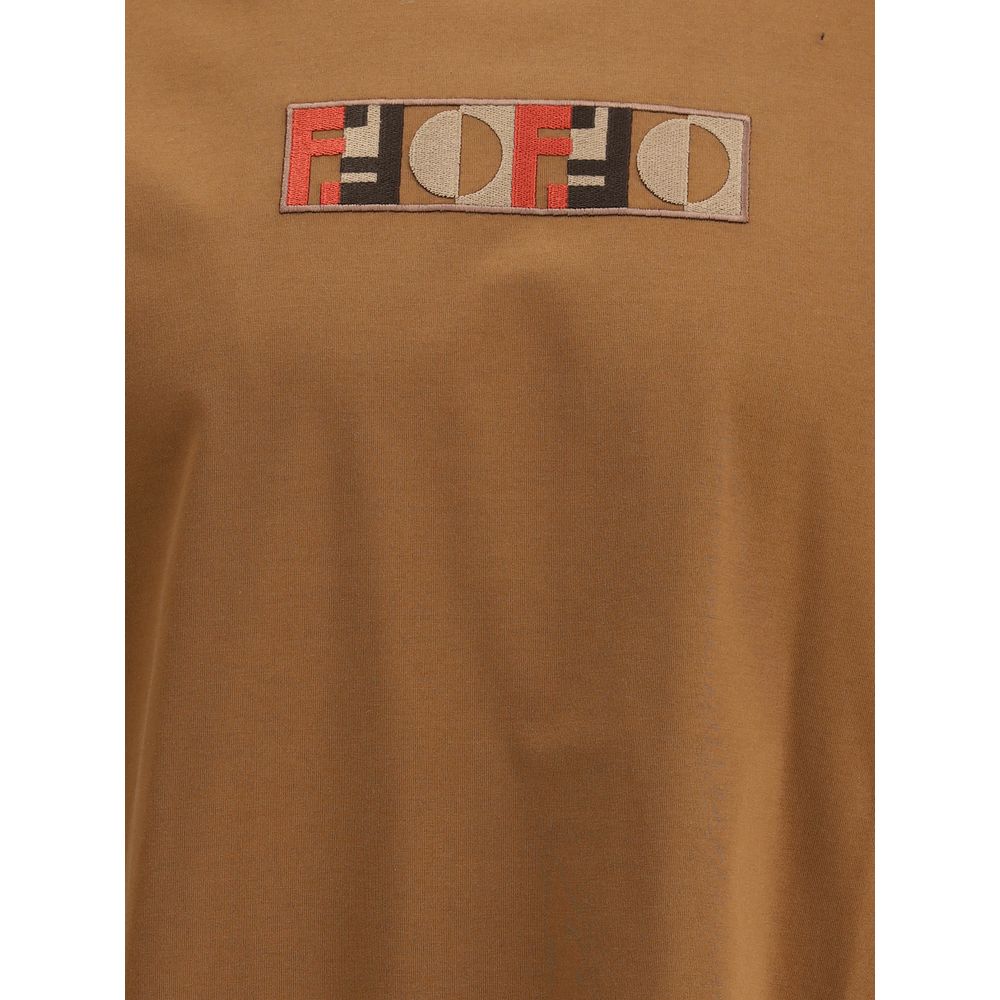Fendi Brown Cotton Clothing