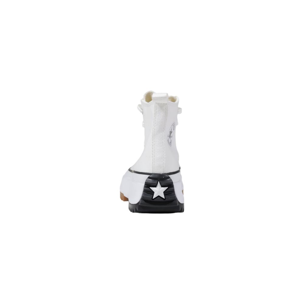 Converse White Fabric Chunky Sneakers
