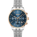 Hugo Boss Gray Stainless Steel Dress Watch