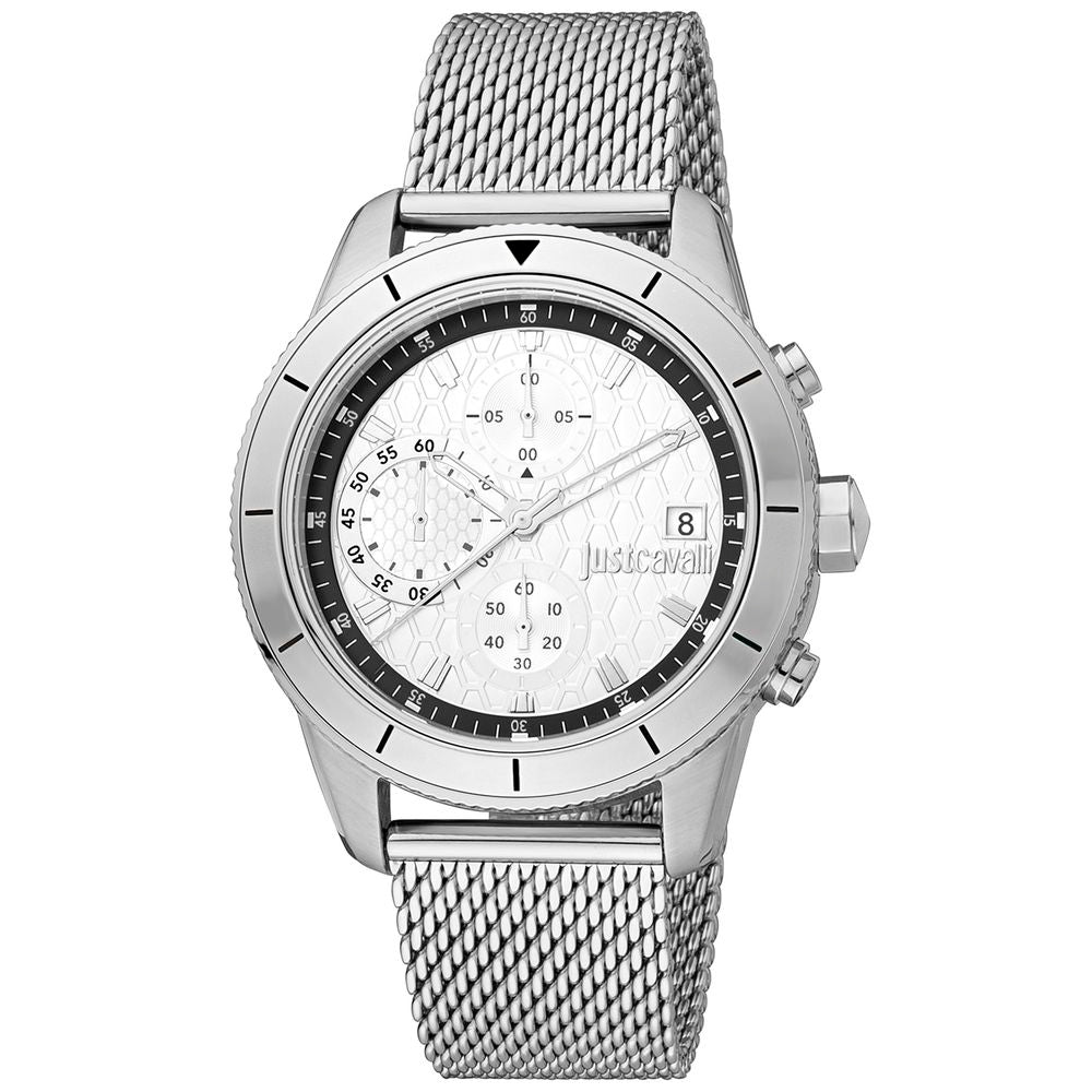 Reloj de Pulsera Just Cavalli de Acero Inoxidable Gris