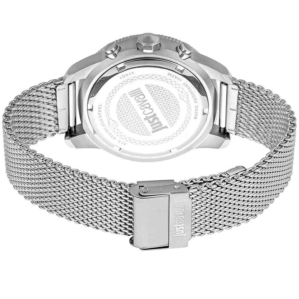 Reloj de Pulsera Just Cavalli de Acero Inoxidable Gris