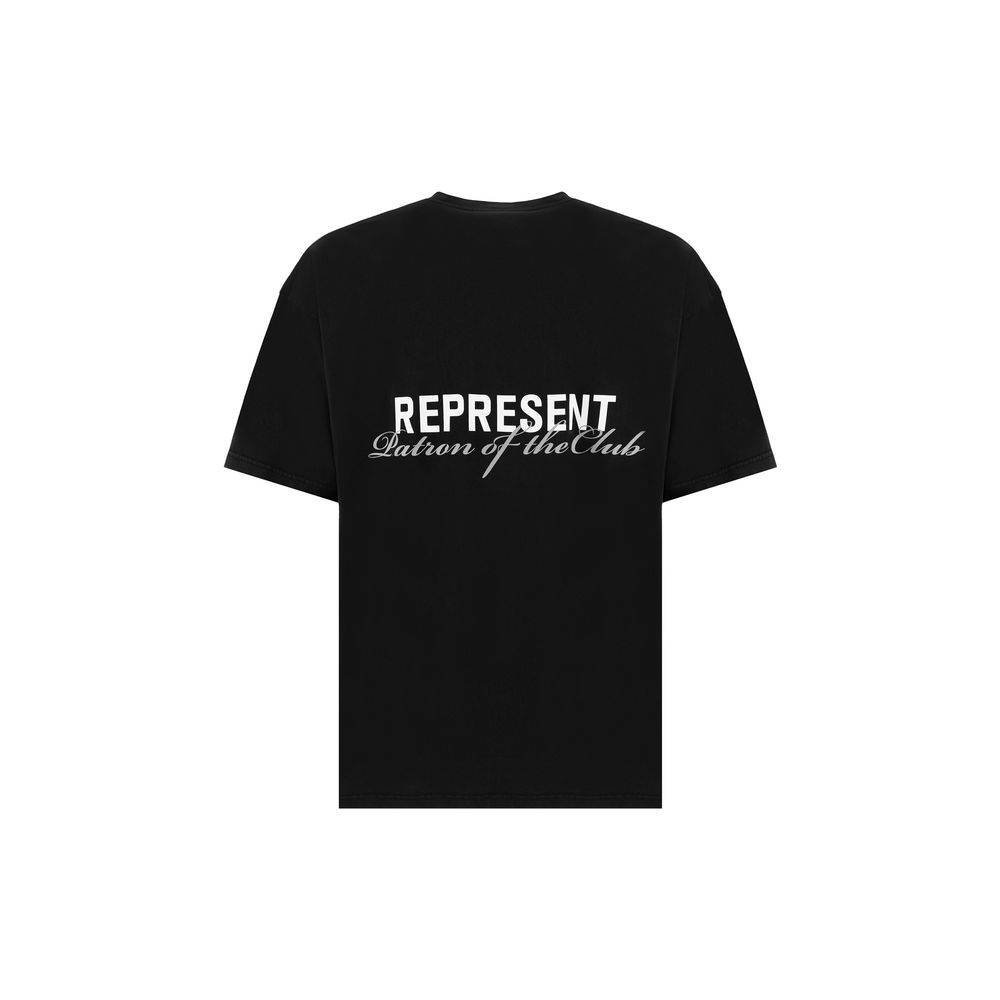 Represent Camiseta de algodón negra