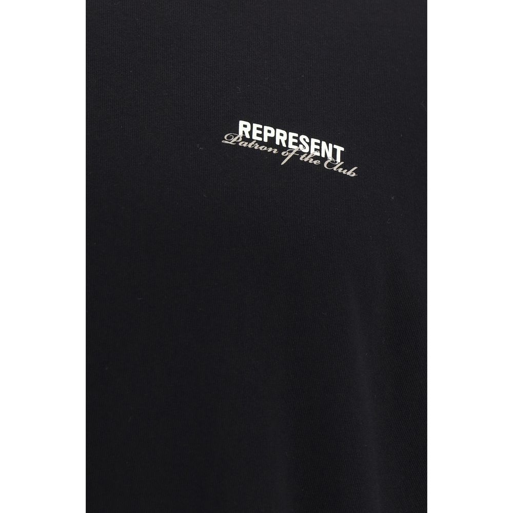 Represent Camiseta de algodón negra