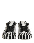 Dolce & Gabbana Zapatillas Bajas Tachonadas Blancas Negras