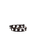 Khaite Brown Calf Leather Bos Taurus Regular Belt