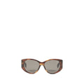 Balenciaga Brown Acetate Sunglasses