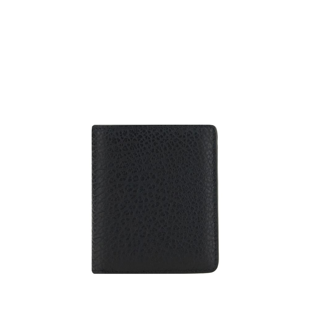 Cartera Margiela de piel de becerro negra Bos Taurus