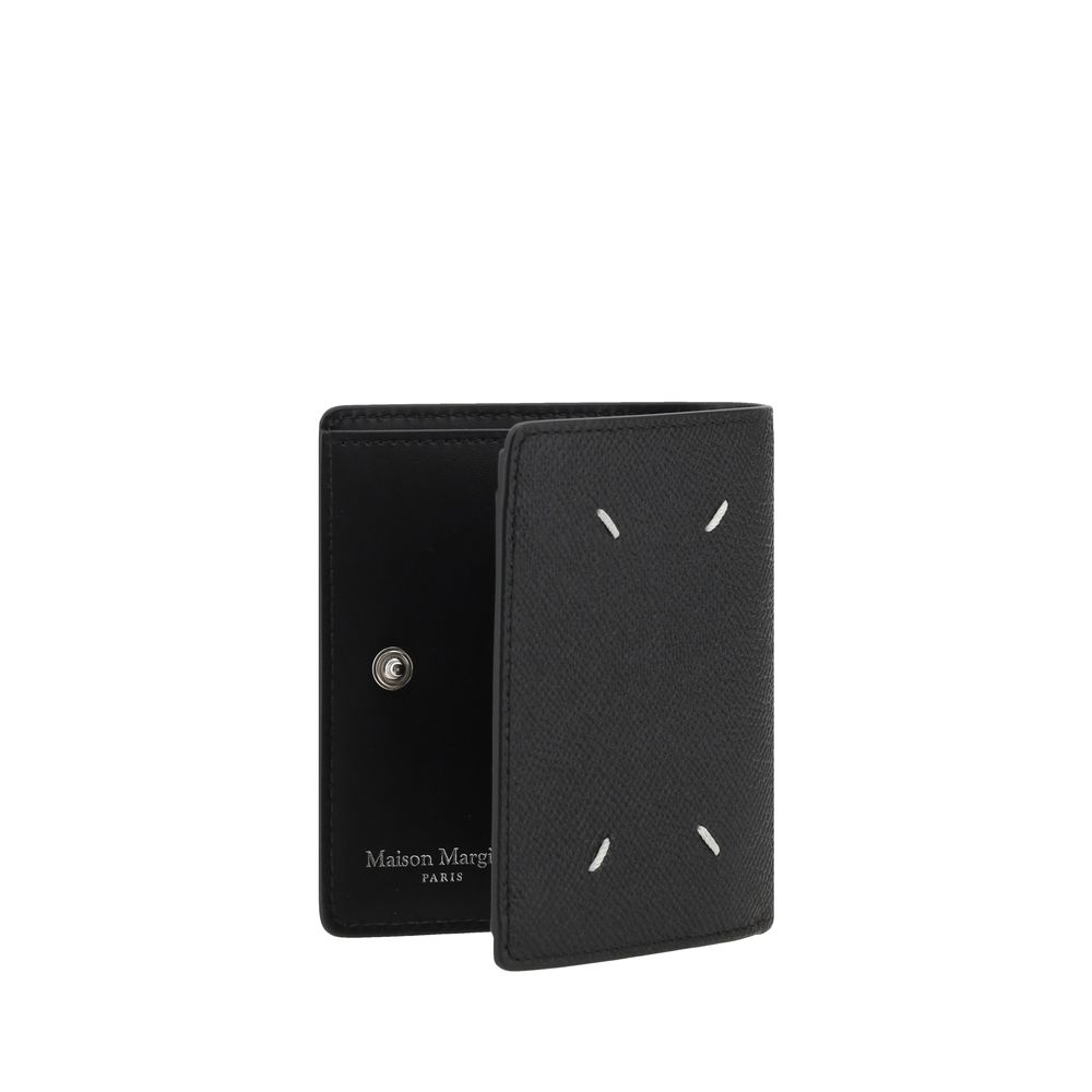 Margiela Black Calf Leather Bos Taurus Wallet