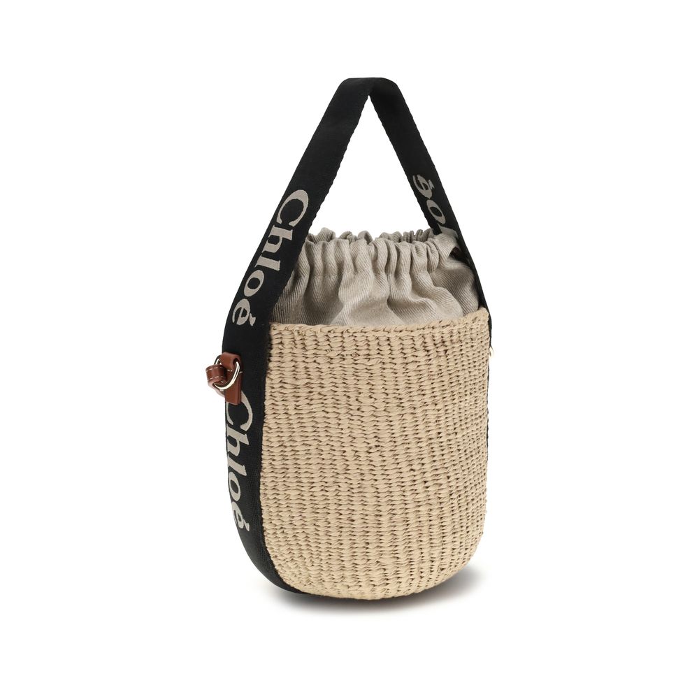 Chloé Beige Paper Backet Bag