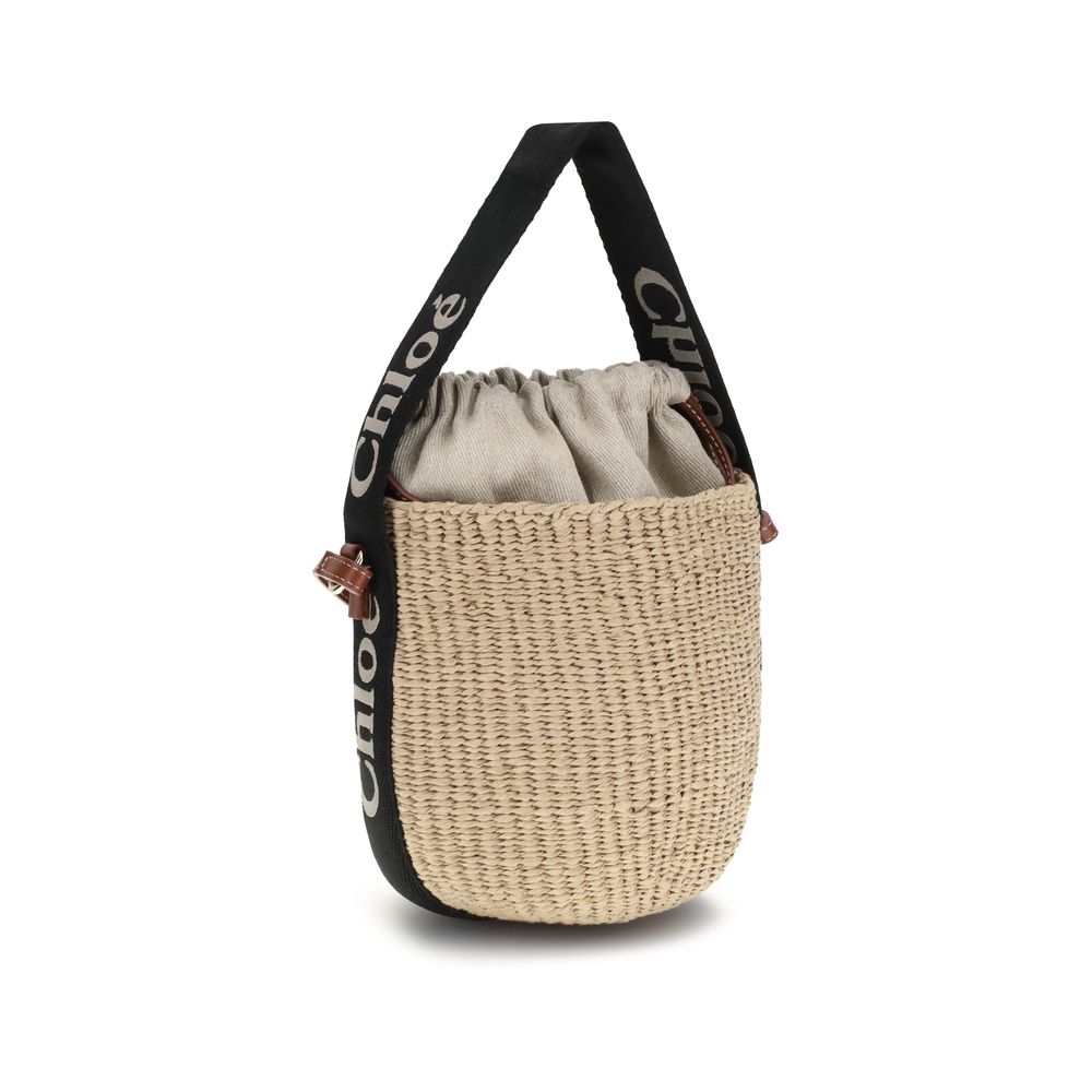 Chloé Beige Paper Backet Bag