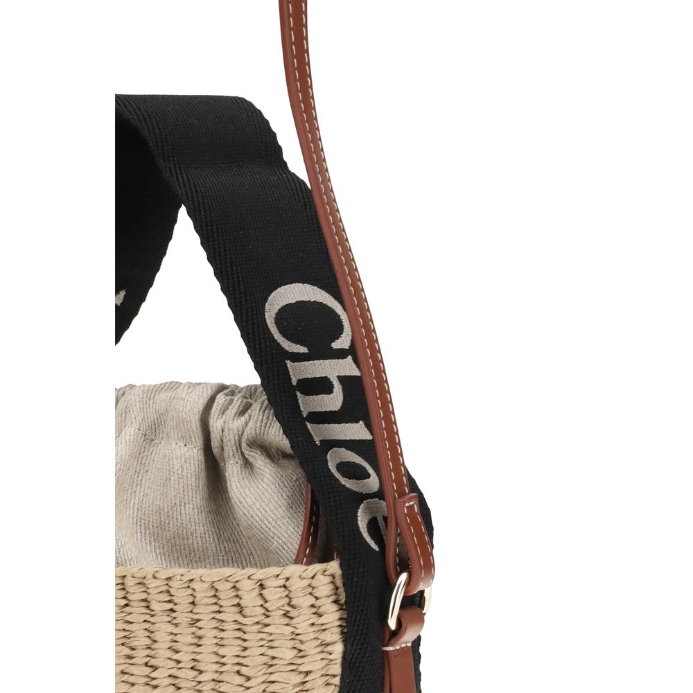 Chloé Beige Paper Backet Bag