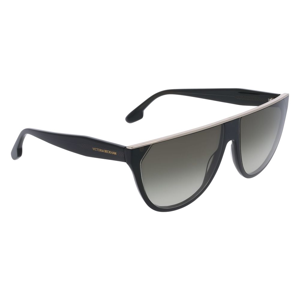 Victoria Beckham Green Acetate Sunglasses