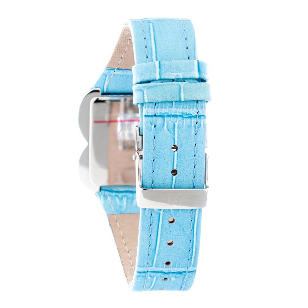 Reloj de pulsera de cuero azul Laura Biagiotti