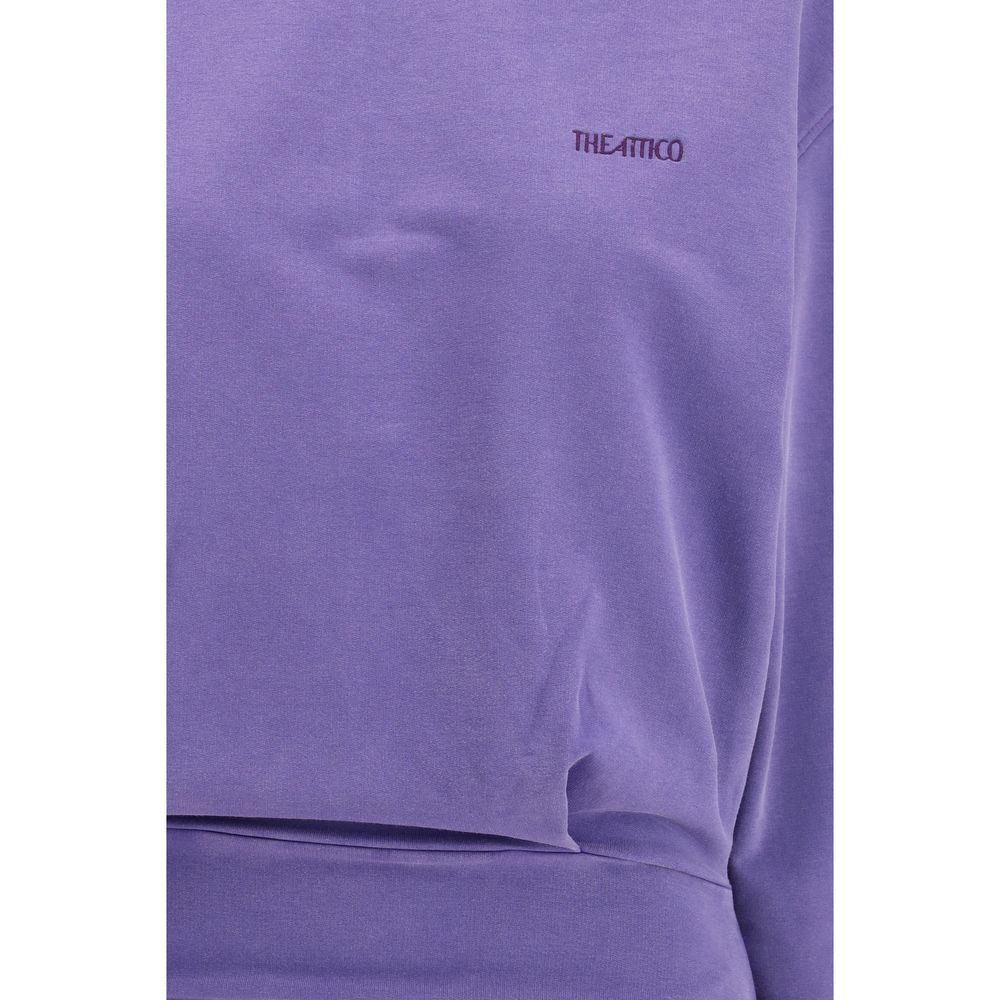 The Attico Purple Cotton Casual Dress
