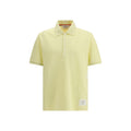 Thom Browne Yellow Cotton Polo Shirt