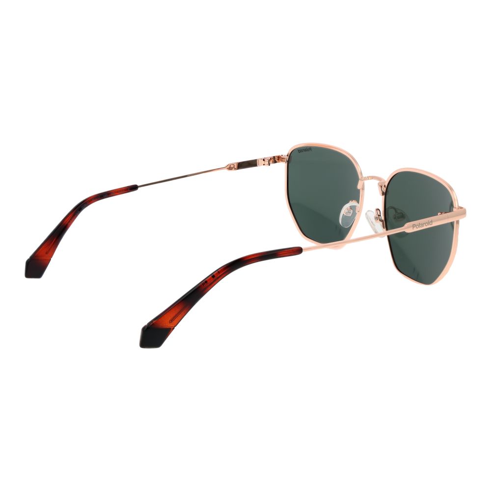 Polaroid Rose Gold Metal Sunglasses