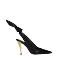 Givenchy Black Leather High Heel Pumps