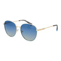 Gafas de sol Polaroid de metal dorado