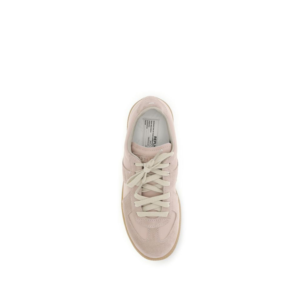 Margiela Multicolor Calf Leather Bos Taurus Low Top Sneakers
