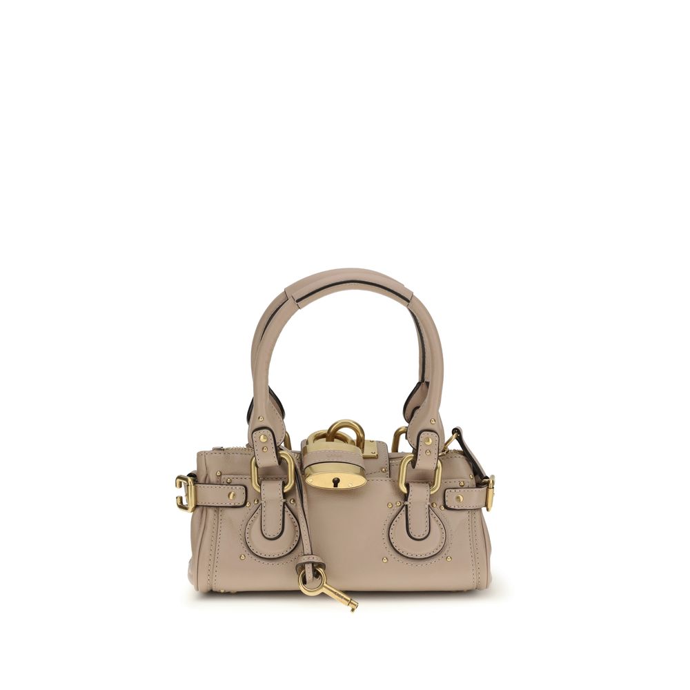 Chloé Beige Calf Leather Bos Taurus Shoulder Bag