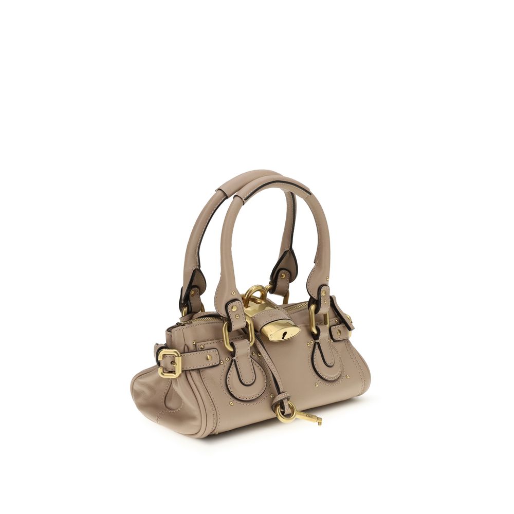Chloé Beige Calf Leather Bos Taurus Shoulder Bag