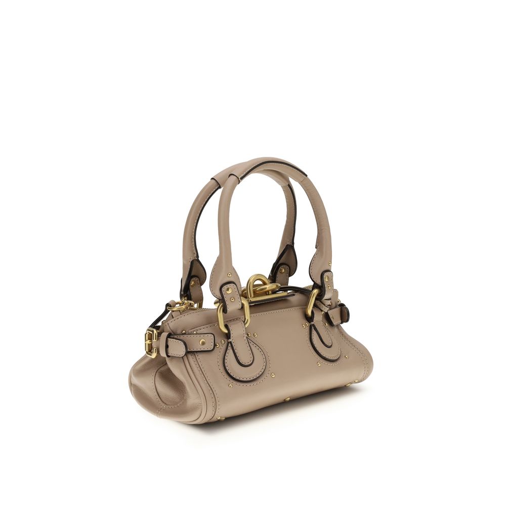 Chloé Beige Calf Leather Bos Taurus Shoulder Bag