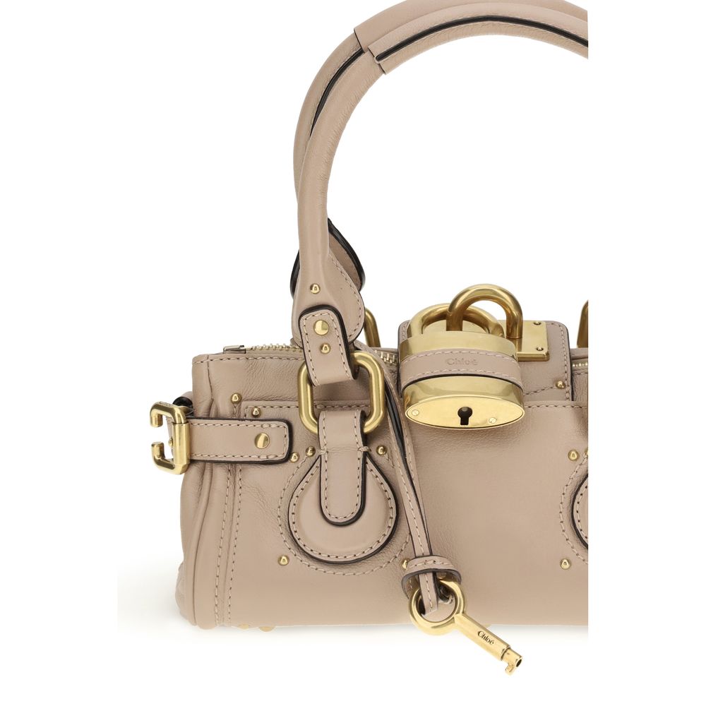 Chloé Beige Calf Leather Bos Taurus Shoulder Bag
