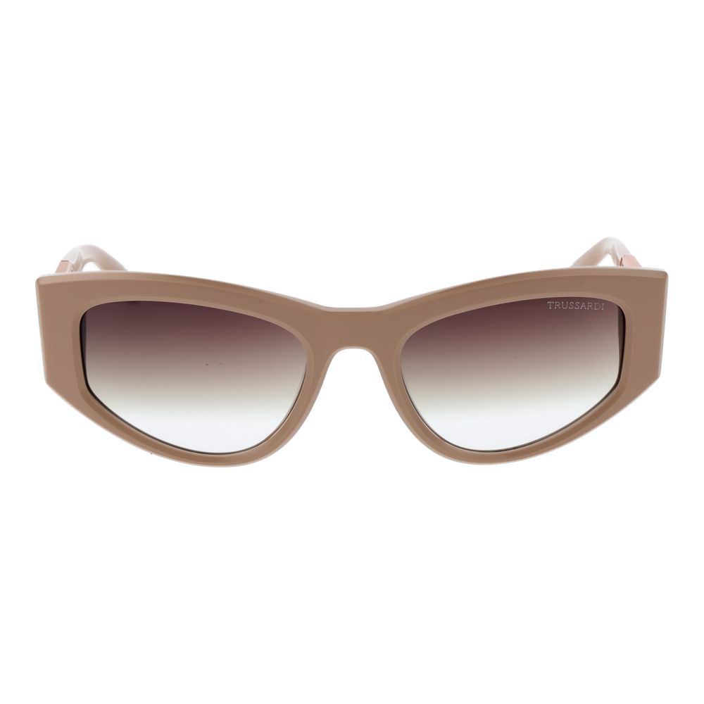 Gafas de sol Trussardi de acetato beis