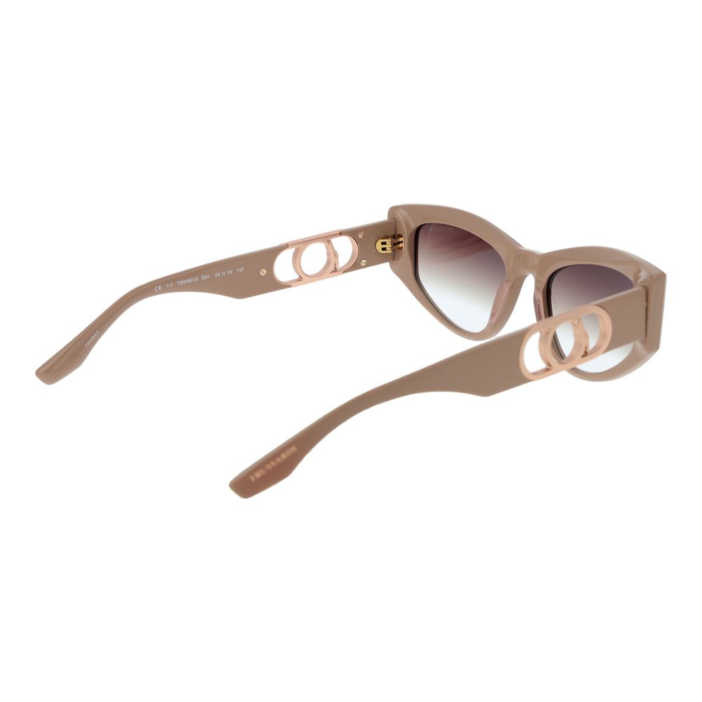 Gafas de sol Trussardi de acetato beis