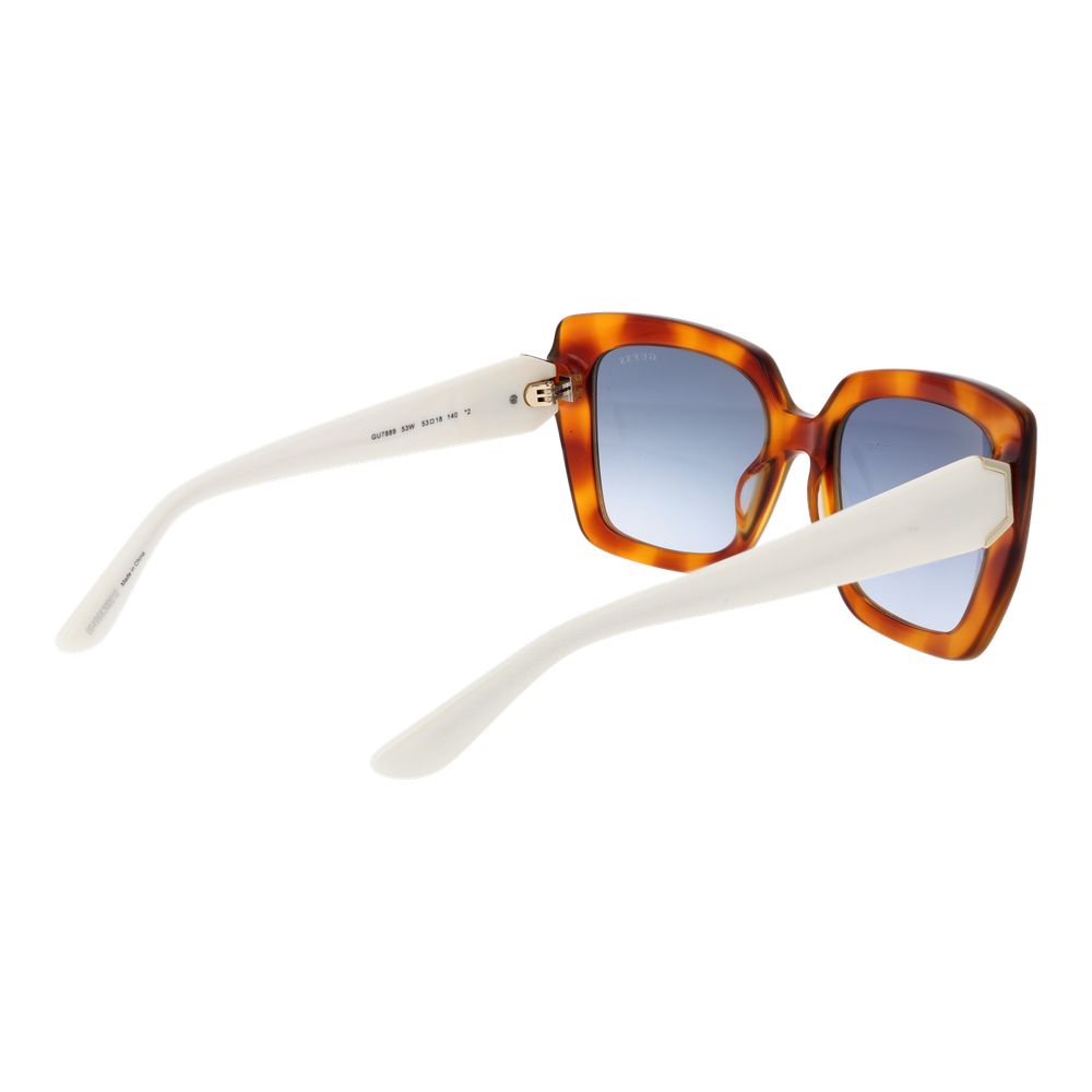 Guess Brown Plastic Sunglasses