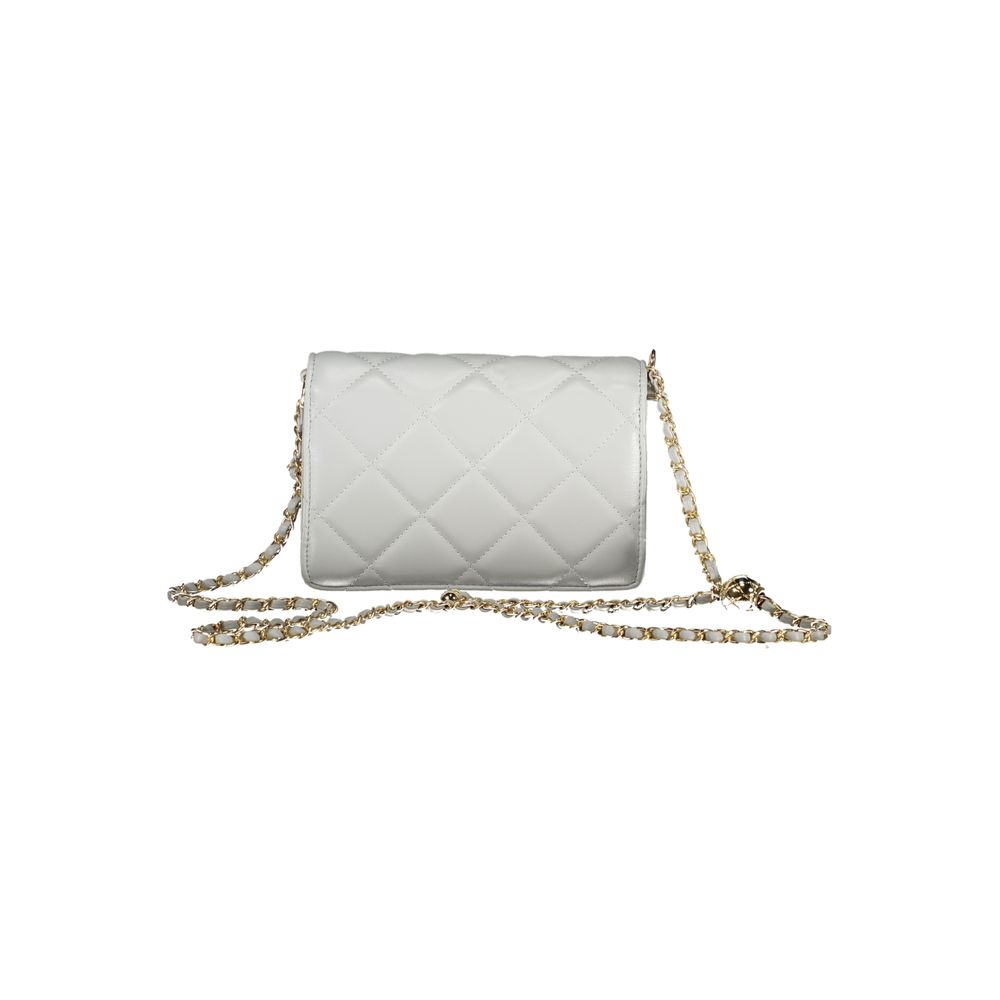 Mario Valentino Gray Polyethylene Handbag