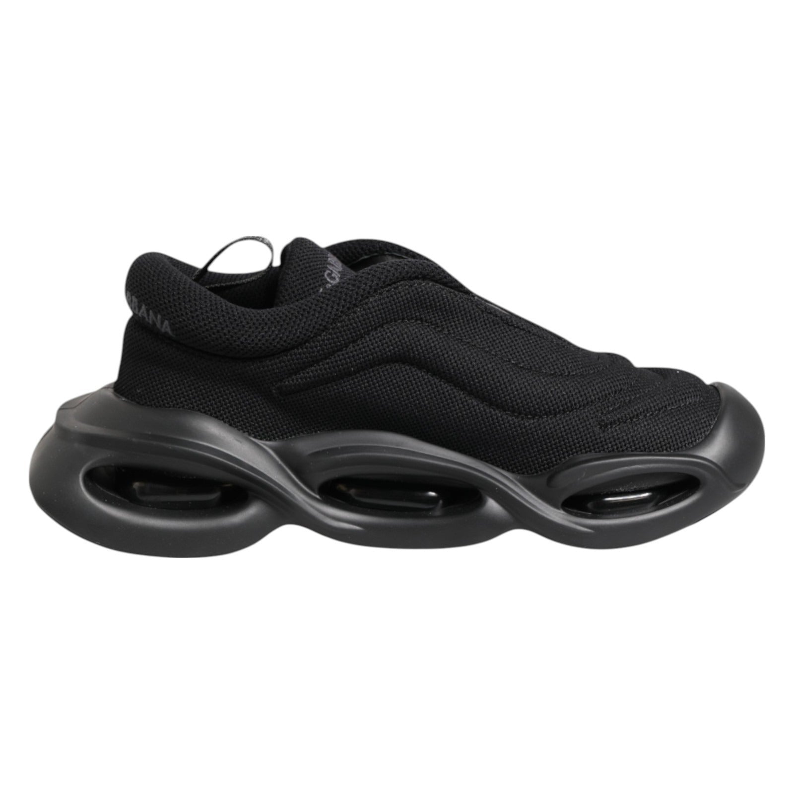 Zapatillas bajas Wave sin cordones negras Dolce & Gabbana