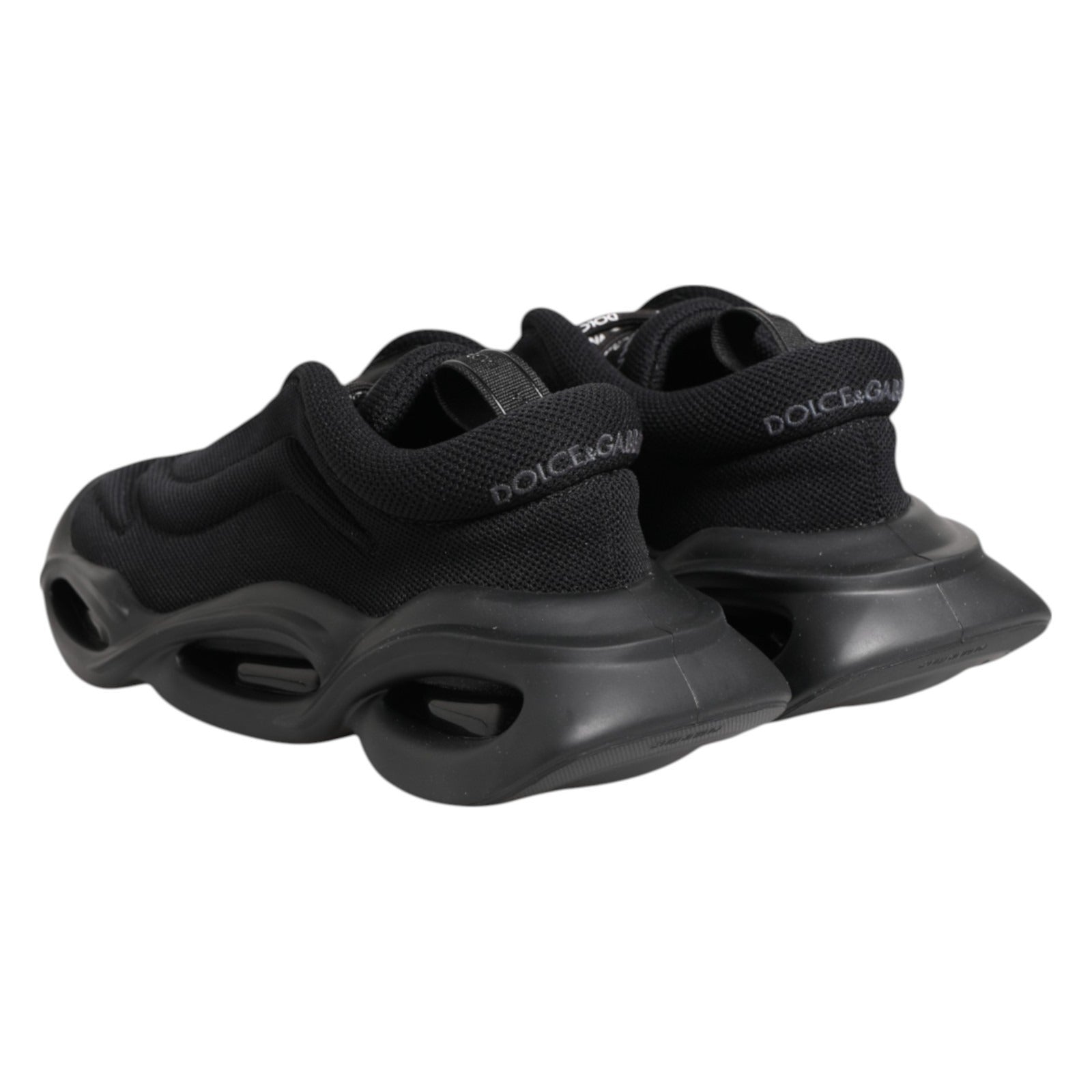 Zapatillas bajas Wave sin cordones negras Dolce & Gabbana