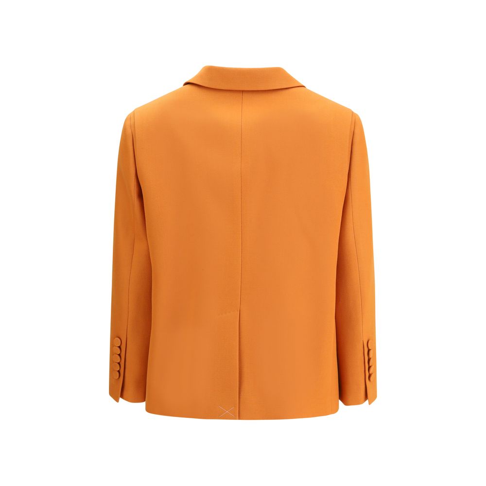 Fendi Orange Fleece Wool Clothing