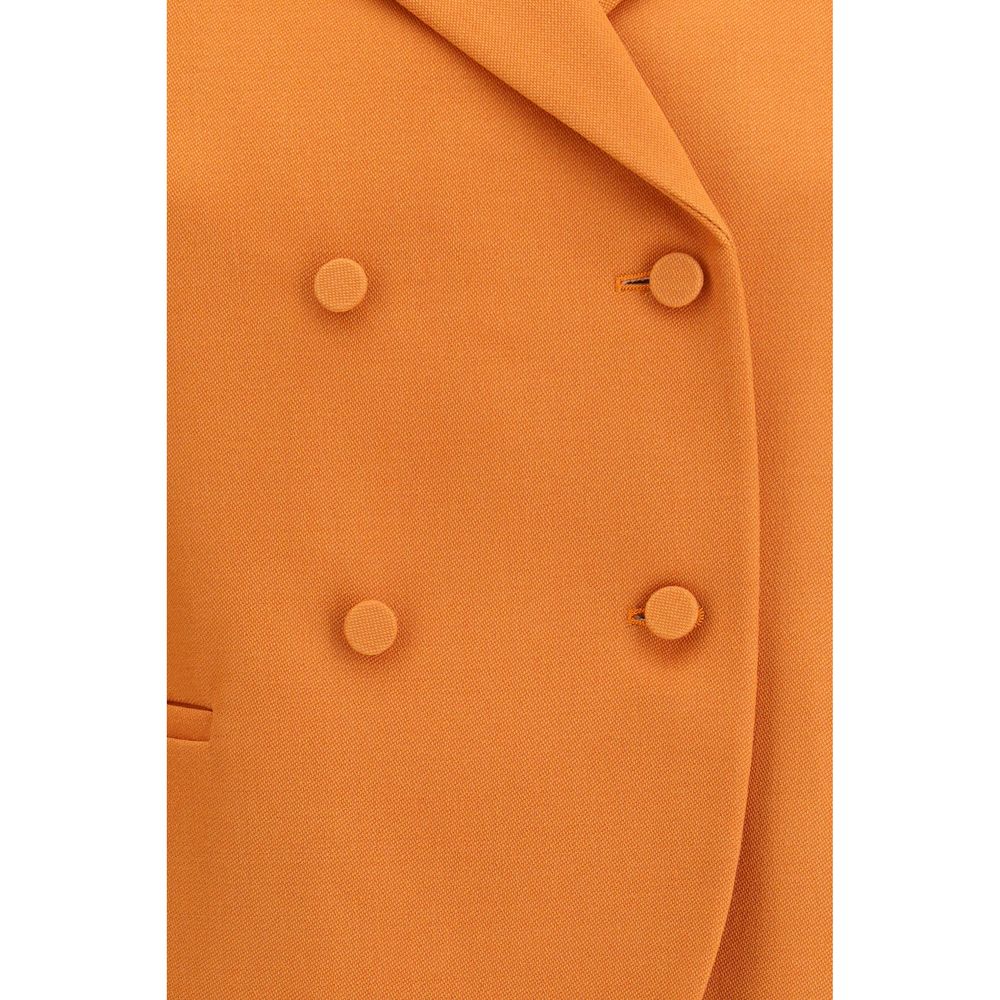 Fendi Orange Fleece Wool Clothing